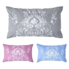 Toile Patterned French Damask Style Prefilled Cushion With Zip Closure 50 x 30cm