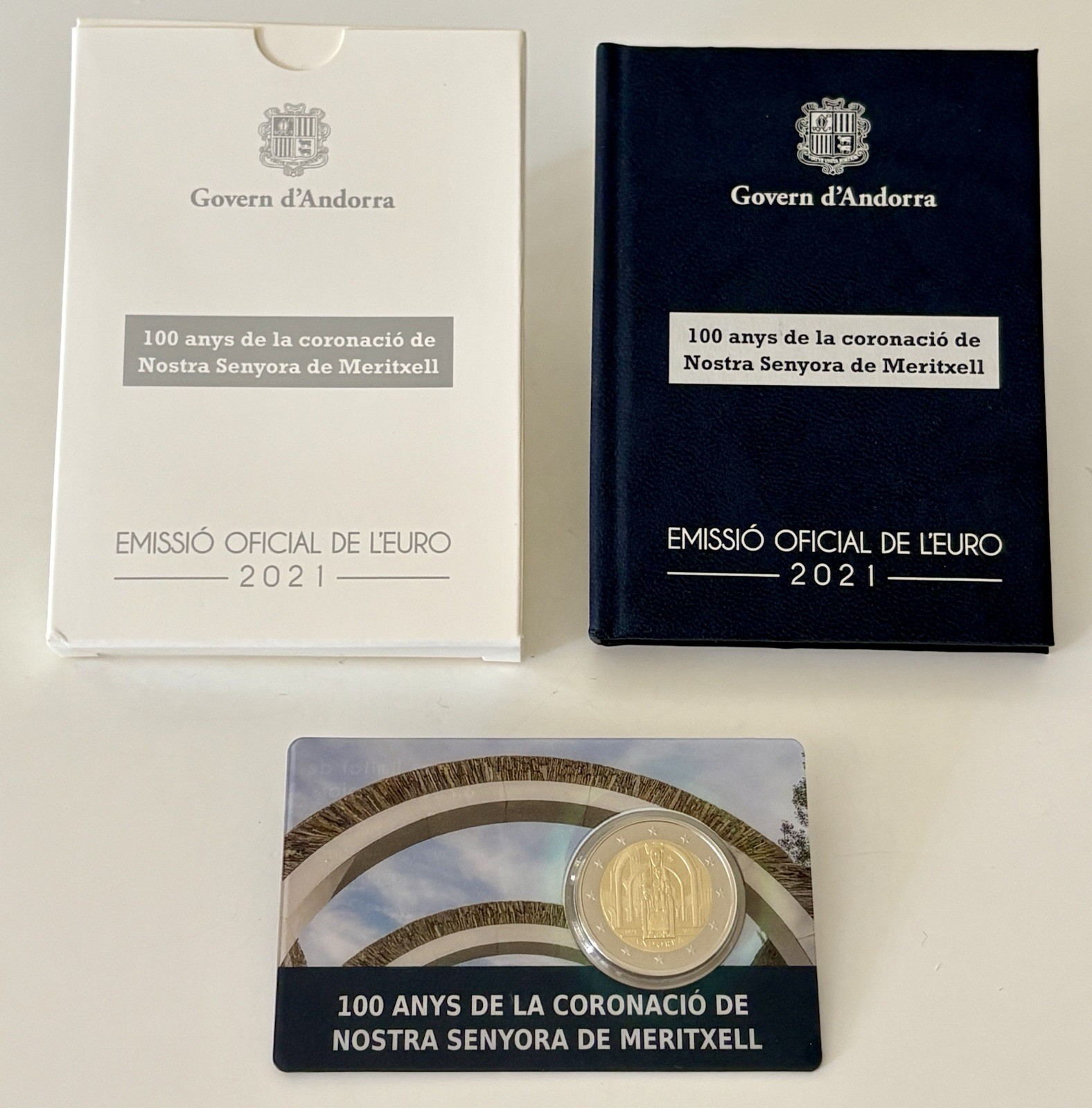 🇦🇩 2 Euro BE Proof Andorre 2021 - Nôtre Dame De Meritxell🇦🇩 