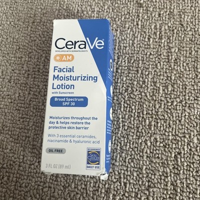 *2028-6-30* Cerave Am Facial Moisturizing Lotion With Spf 30, Oil-free Face