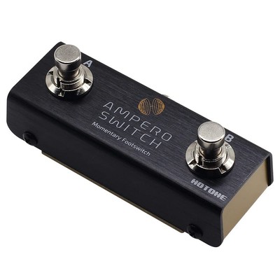 HOTONE Dual Footswitch Pedal Momentary 2-Way Switcher Foot Controller Ampero