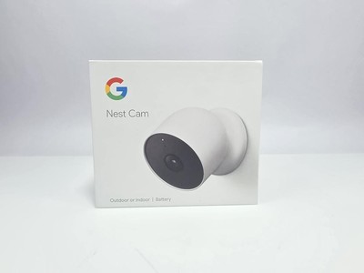 Google Nest Cam 2nd Gen Battery Indoor Outdoor Security Camera 1 Pack
