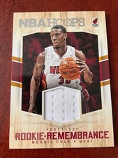 15-16 NBA HOOPS ROOKIE REMEMBRANCE - NORRIS COLE #RR-NC MIAMI HEAT