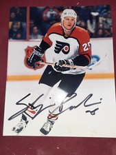 SHJON PODEIN 8X10 AUTOGRAPHED PHOTO RARE PHILADELPHIA FLYERS