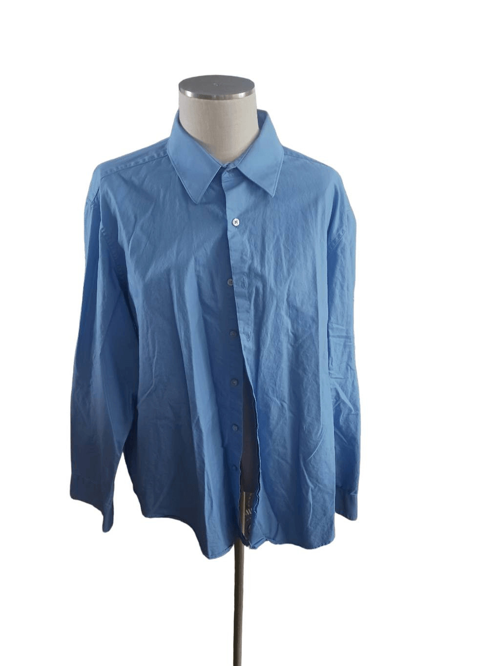 Men's plus size big ant tall DKNY blue dress shirt