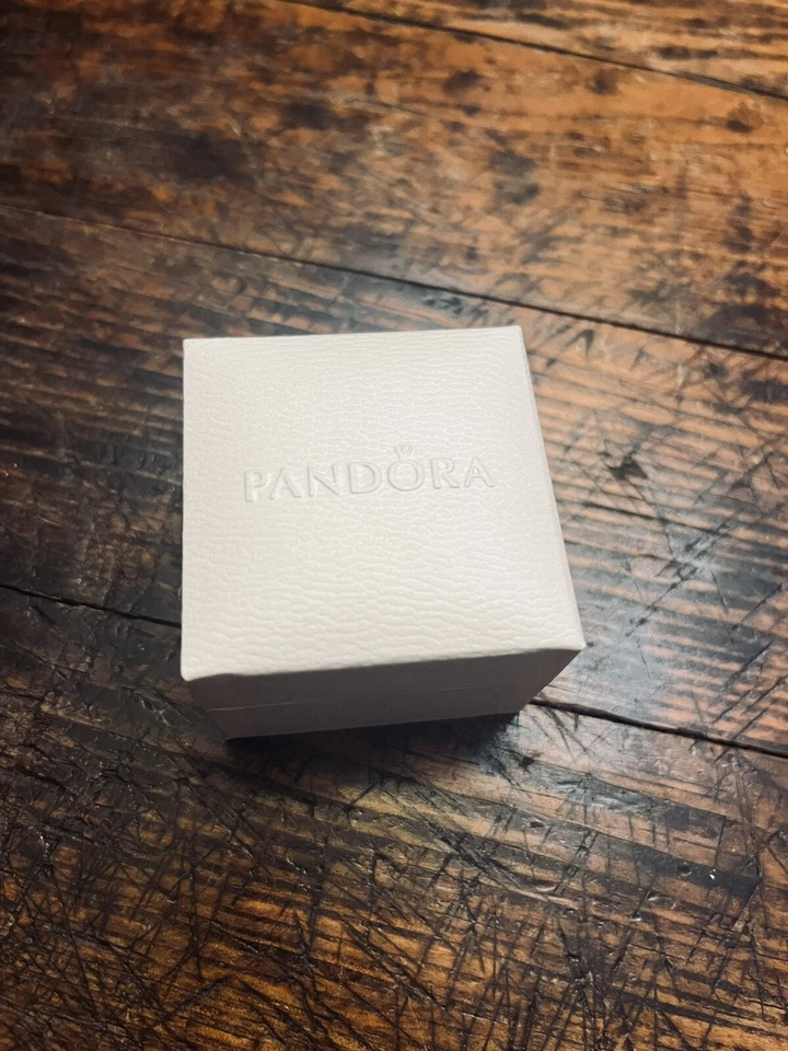 (2) Dijes colgantes borla tela turquesa Pandora nuevos en caja Foto 4 de 4
