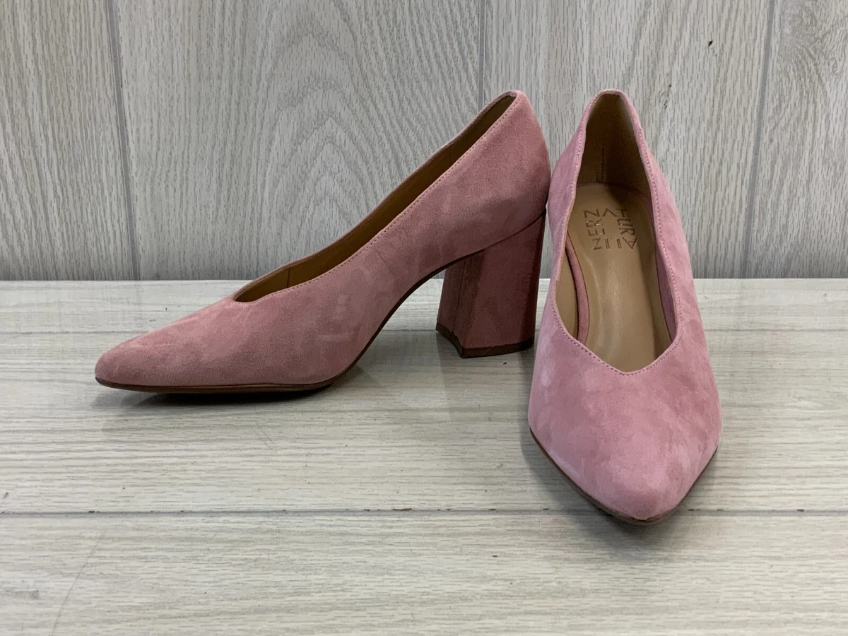 Naturalizer Hope Pumps Women s Size 6 M Rosewood Suede NEW