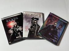 BLADE TRILOGY DVD Lot: Blade / Blade II / Blade Trinity Wesley Snipes