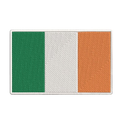 #ad #ad IRELAND FLAG PATCH IRISH EMBROIDERED REPUBLIC EMBLEM IRON OR SEW ON $5.87