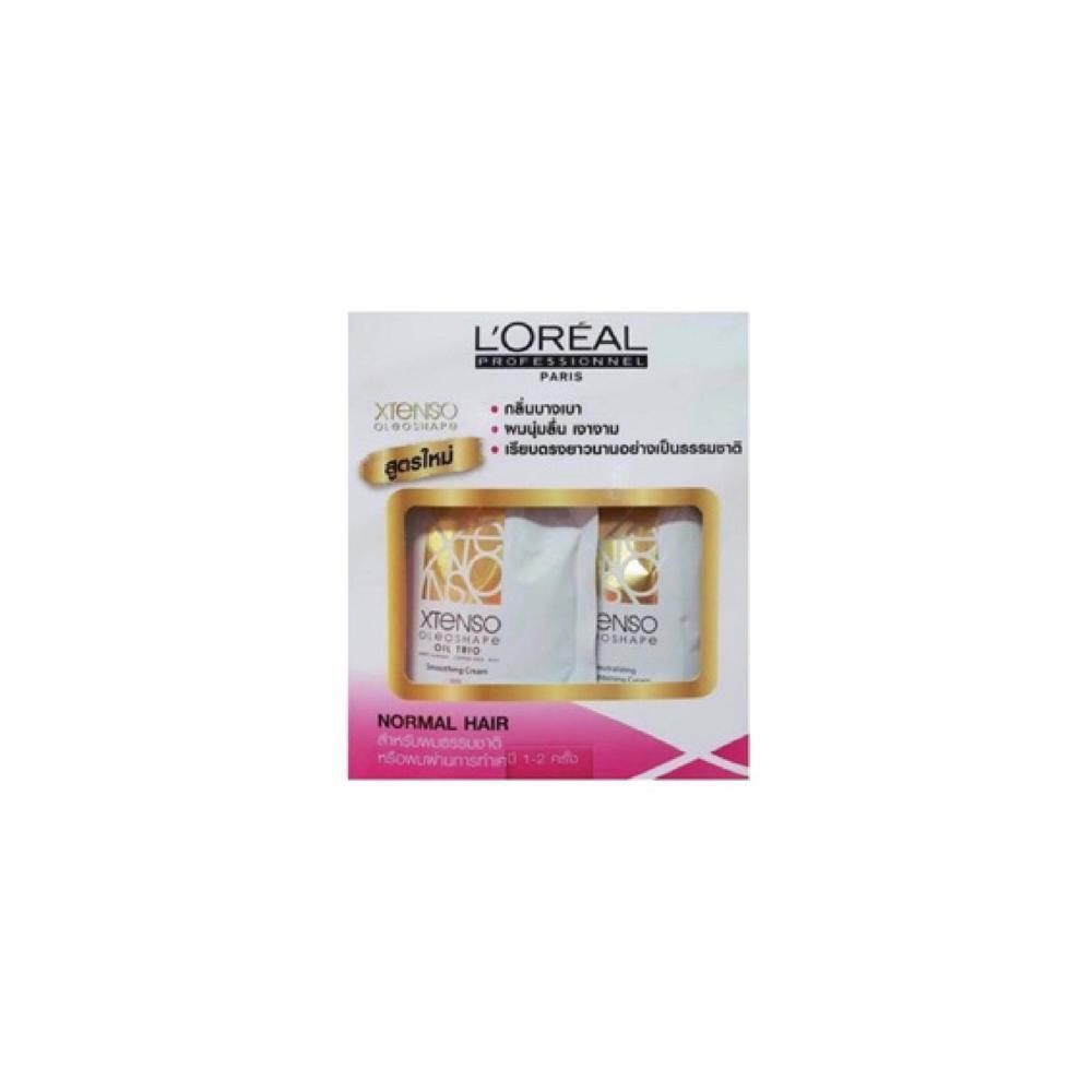 LOreal Xtenso Oleoshape Straightening Kit for Normal Hair 125 g x 2. | eBay