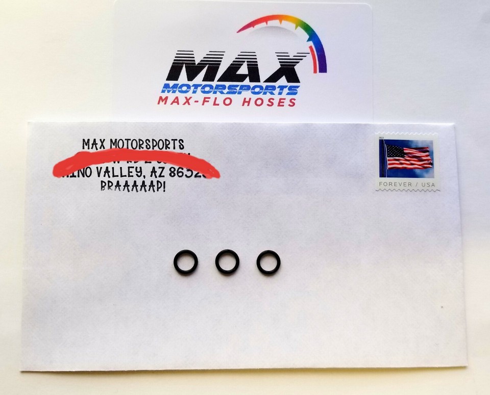 KEIHIN FCR CARBURETOR FUEL INLET ORINGS (3) YAMAHA YZ250F 450F 450 YFZ