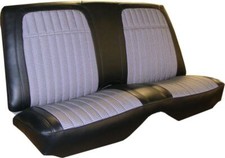 1969 Chevrolet Camaro Deluxe Cloth Insert Coupe Rear Seat Cover