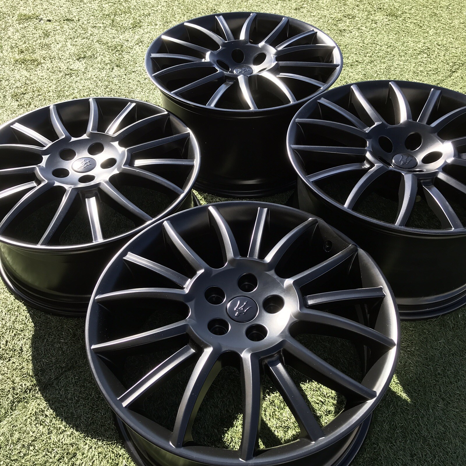 20 MASERATI GRANTURISMO QUATTROPORTE RIMS WHEELS OEM FACTORY STOCK SET OF 4