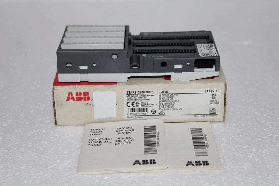ABB 1SAP212200R0101 TU515 I/O Terminal Unit IP20 - Image 3 of 4