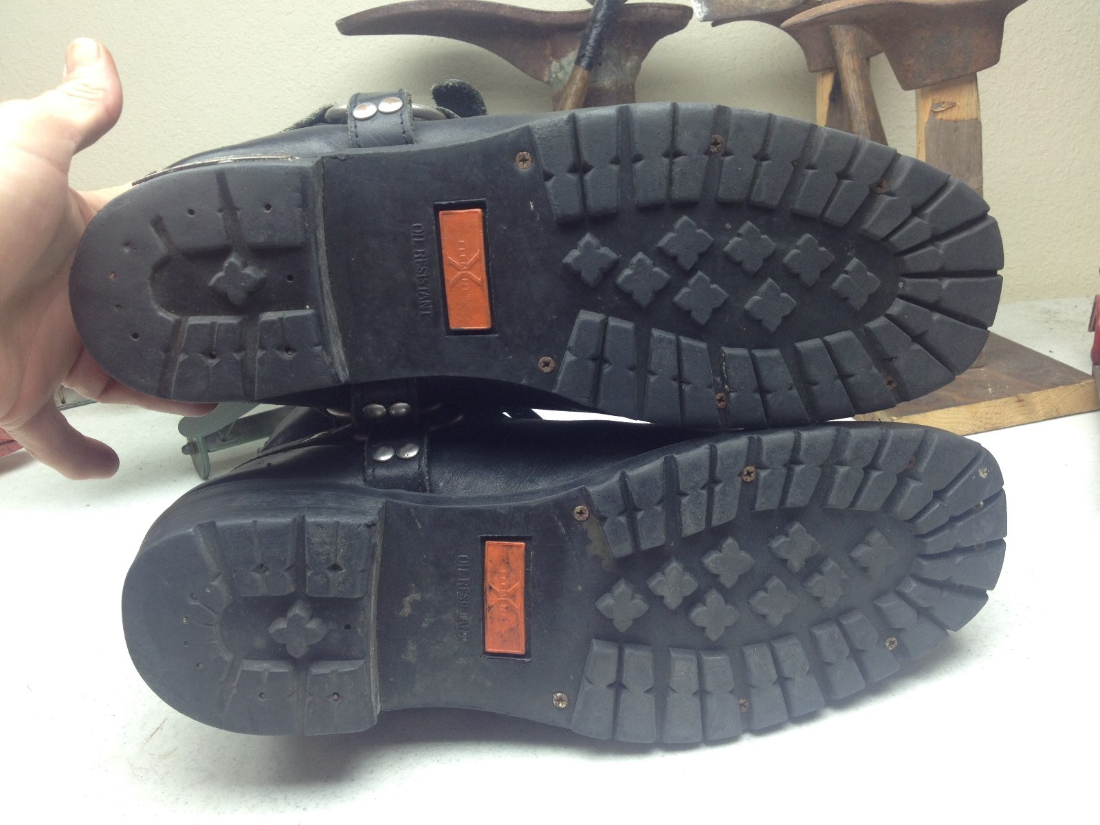 DISTRESSED X-ELEMENT SQUARE TOE HARNESS ENGINEER … - image 10