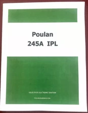 Poulan 245 Illustrated Parts Manual IPL - Electronic Solid State Ignition - Bow