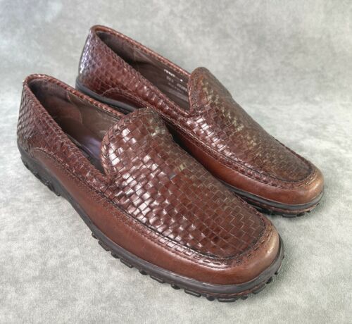 Cole Haan Cap-Toe Oxford Alligator Skin Mens Size 10M C04129 Brown Loafer COLE HAAN Brown Crocodile Alligator Men main image 4