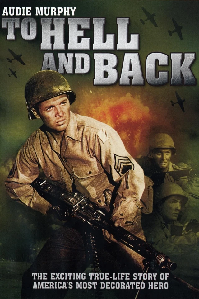 TO HELL AND BACK (1955) Audie Murphy DVD - Public Domain DVD NO CASE - Image 2 of 3