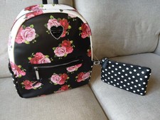 betsey johnson baseball backpack marshalls