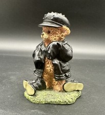 Harley Davidson Little Cruisers Here's Looking at You Bear Figurine NEW NIB