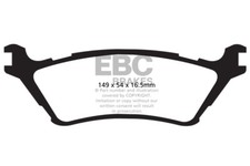 Pastiglie freno posteriori EBC Greenstuff per Ford F-150 4WD (2012 > 14)