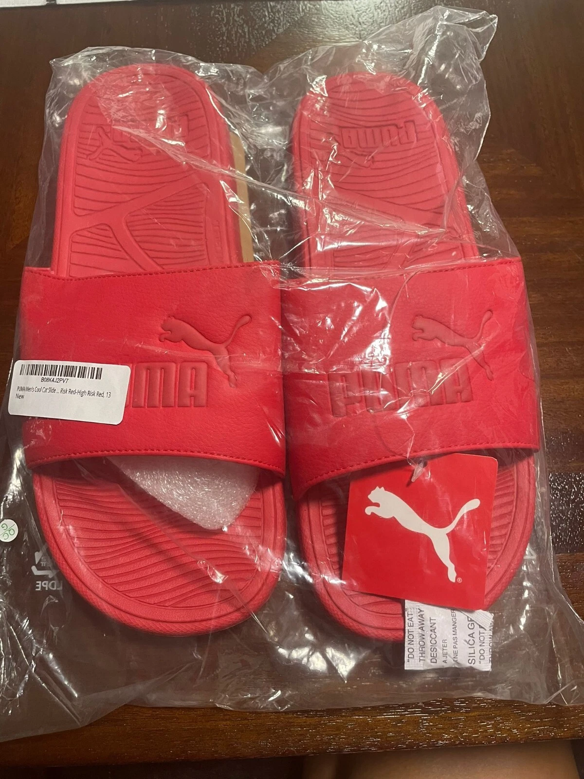 Sandalo PUMA Cool Cat Slide da uomo rosso taglia 13