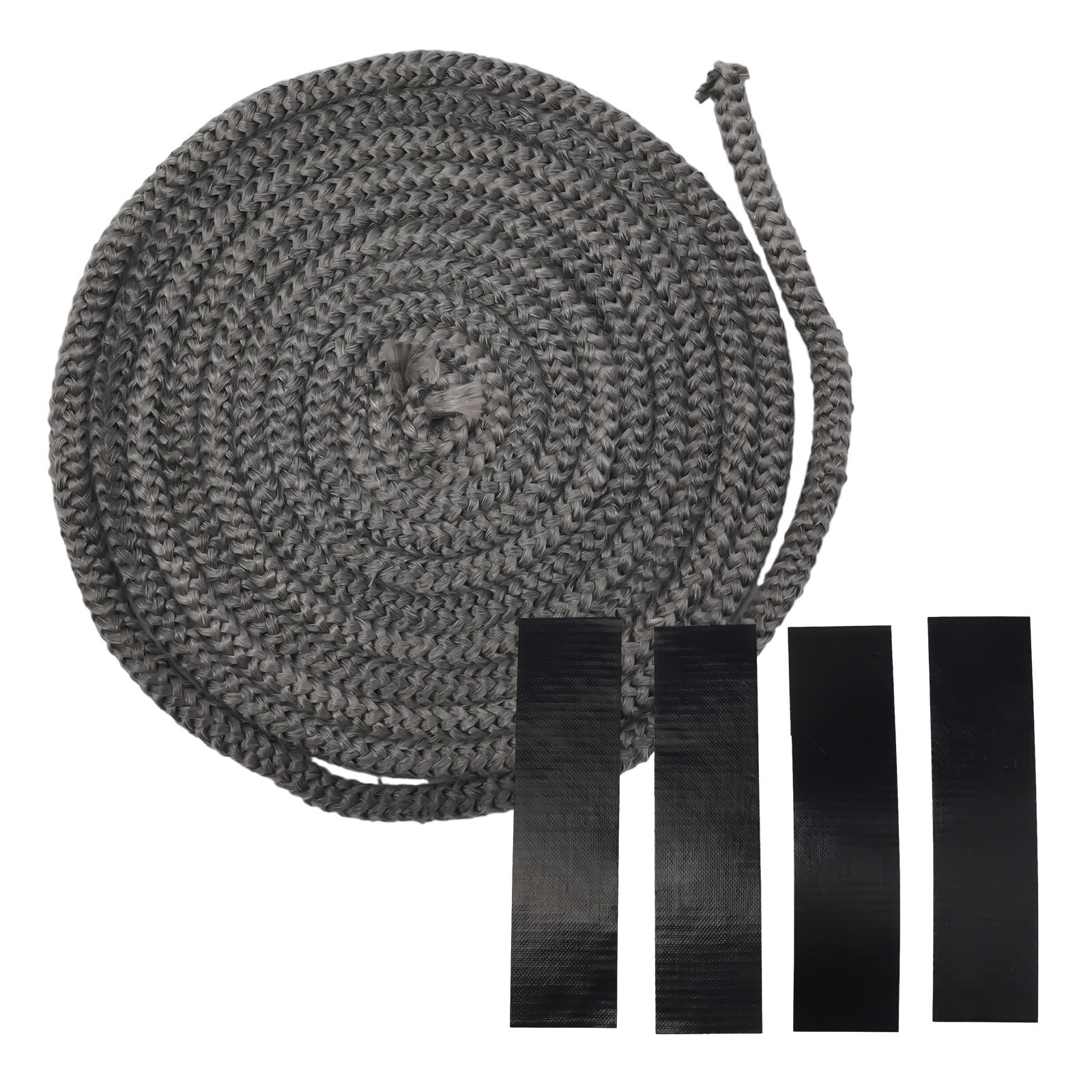 Easy to Install Wood Stove Door Seal 9mm Fiberglass Rope 3 Meters
