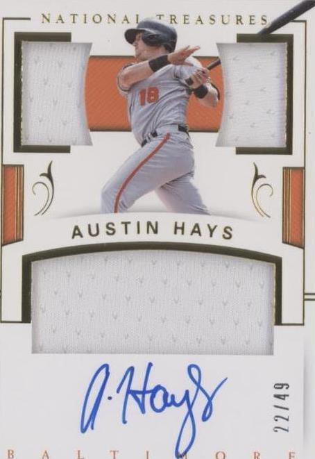 2018 Panini National Treasures - Player's Collection Signatures Austin ...