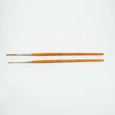 Andrew Mack Alan Johnson Mini Detailer Pinstriping Brush Size #1, #2 OR Set of 2