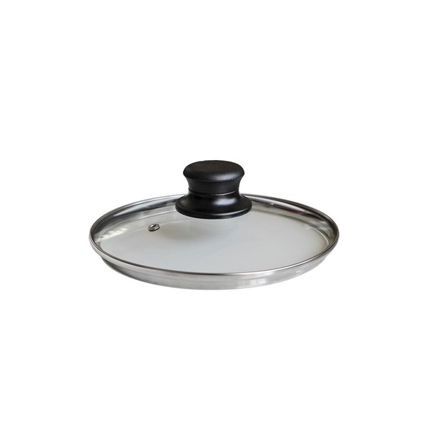 Universaldeckel Rubin 16 Cm Mit Kunststoffknopf / Glasdeckel / Universal - De...-image