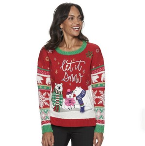 ebay let it snow sweater