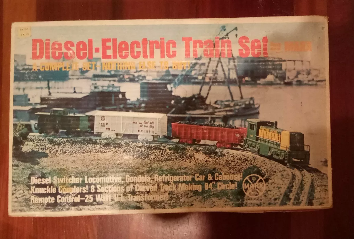 MARX Toys Diesel Electric Train Set