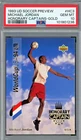 Michael Jordan 1993 UD Soccer Preview Honorary Captains Gold #HC3 PSA 10