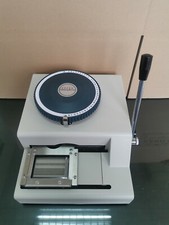 Semi-Automatic Nameplate Embosser Metal Embossing Machine 41 Code New rortd