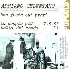 Adriano Celentano - Una Festa Sui Prati / La Coppia Più Bella Del 7" '