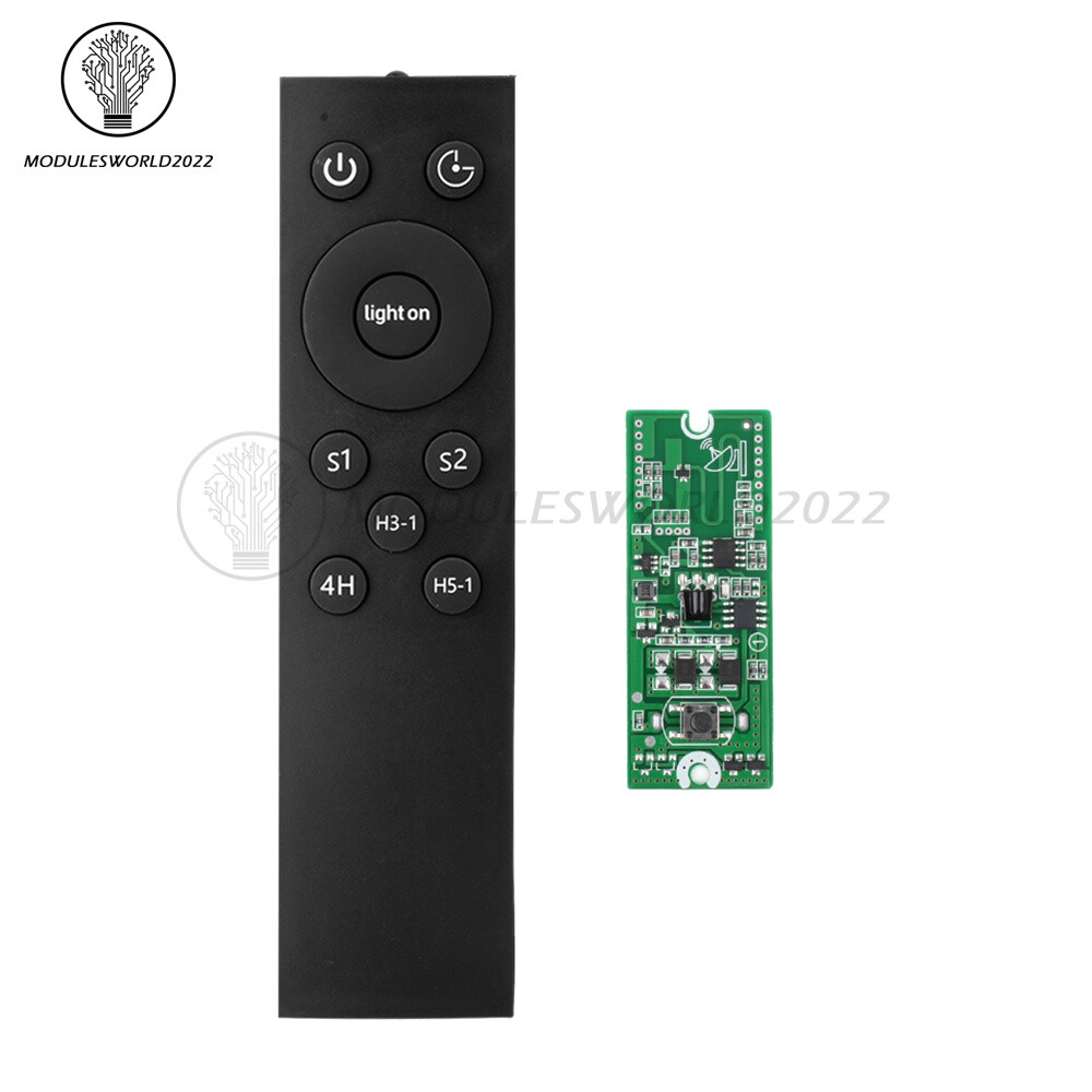 3.2V 3.7V Radar Human Body Sensor Solar Light Circuit Board Driver with Memory