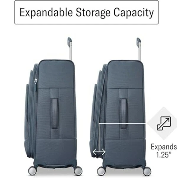 Samsonite Uplift Soft Side 30in. Spinner Luggage Elementary Blue - Image 2 of 4