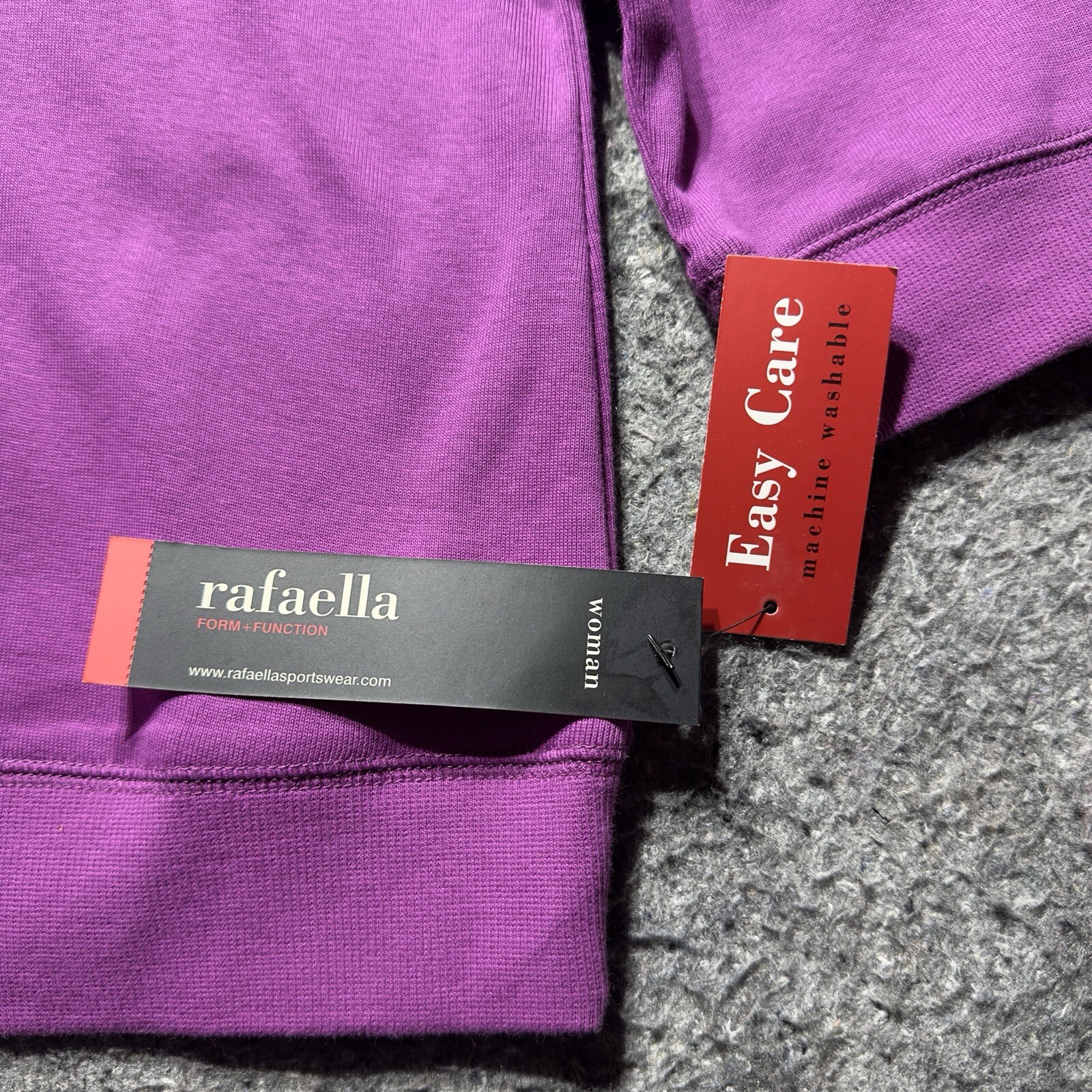 Rafaella Women 2x Orchid Long Sleeve New Button Up