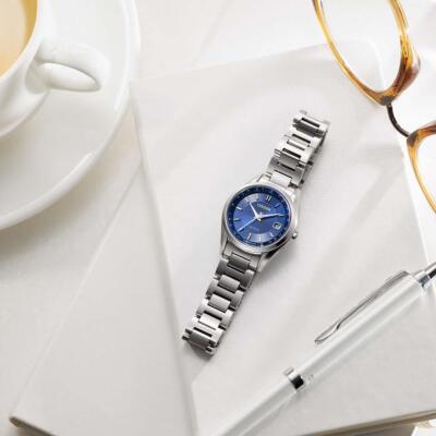 CITIZEN EXCEED ES9370-62L Eco-Drive Titanium Radio Solar Watch