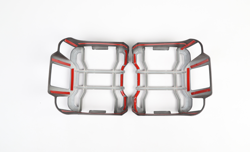TOTMOX Rear Tail Light Lamp Cover Trim Bezel, Tail Light
