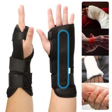 Wrist Hand Brace Support Carpal Tunnel Sprain Arthritis Gym Splint Right / Left