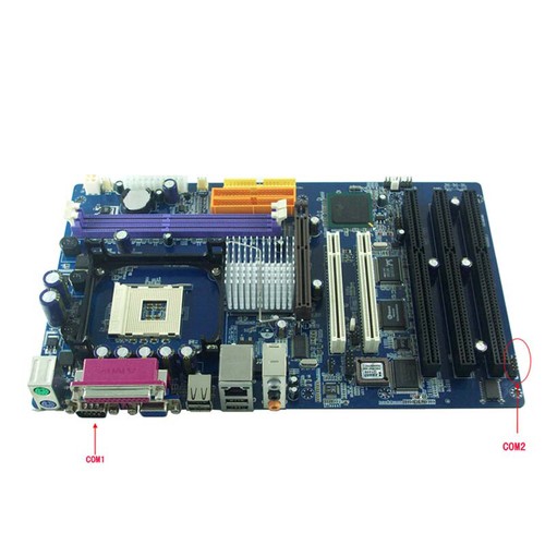 845GV chipset 3 ISA slots industrial pc mainboard with P4 CPU 2*DDR 512M - Picture 2 of 4