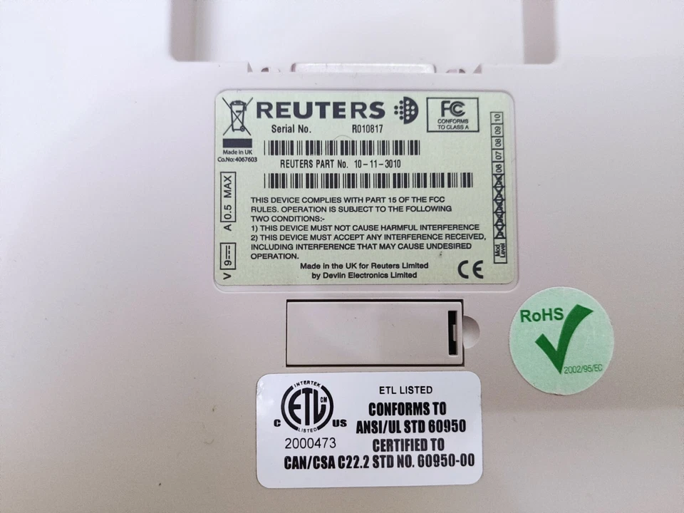 Mechanical Trading Keyboard Thomson REUTERS D3D-KB - Image 4 of 4