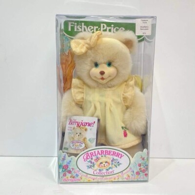 Vintage 1998 Briarberry Collection BERRYJANE Plush Bear Fisher