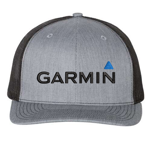 Garmin Fishing Embroidered Richardson 112 Mesh Snapback Trucker Hat