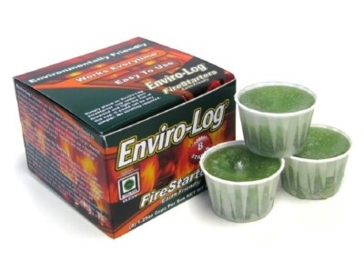 Enviro-Log Firestarter 8 Count, 10 Oz, Safe, Easy, Non-toxic.   T8