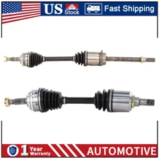 For 1990 1991 1992 Nissan Stanza XE Sedan 2.4L Front Pair CV Axle Shaft Joint PA