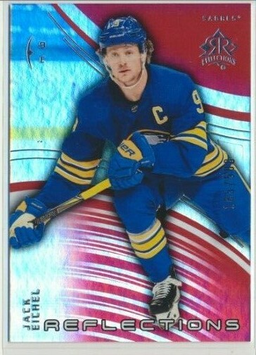 2020-21 Upper Deck Extended Reflections Jack Eichel 6/500 Buffalo Sabres Hockey Card