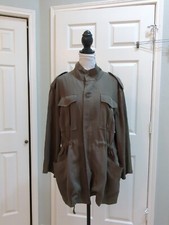 Dl1961 Military Utility Coat Jacket Beekman Olive Green Size Large