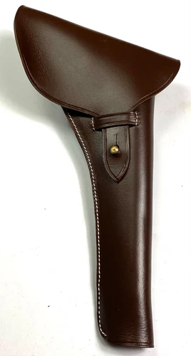 CIVIL WAR US CSA CONFEDERATE UNION .36 CALIBER PISTOL LEATHER HOLSTER-BROWN