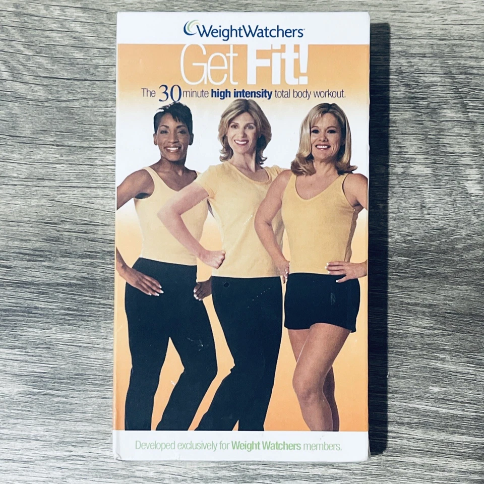 New Y2K Weight Watchers Get Fit VHS 30 Minute High Intensity Total Body Workout  Foto 2 de 4